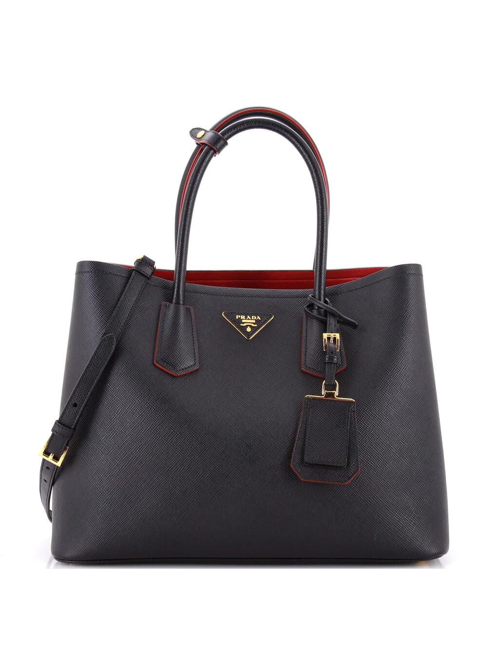 Prada Cuir Double Tote Saffiano Leather #331934P20B